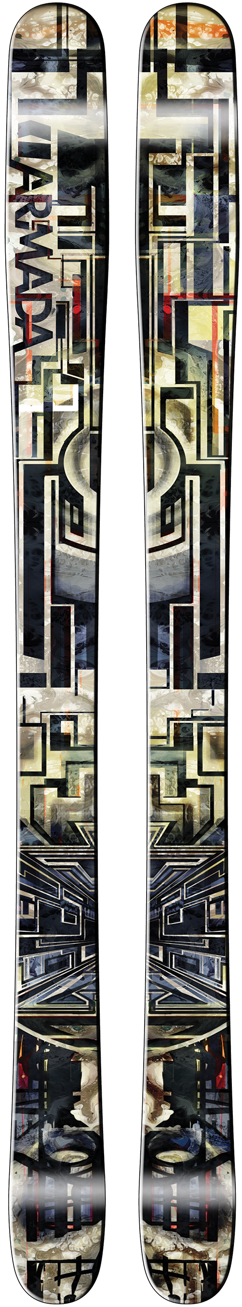 ARMADA NORWALK 169cm 山スキー板　ポムカのシール付き ARMADA NORWALK 169cm 山スキー板 ポムカのシール付き - メルカリ