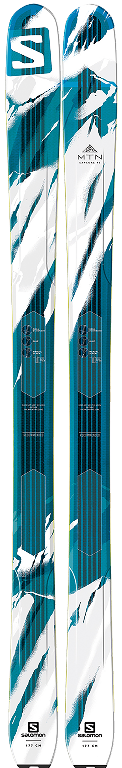 山スキーフルセット Salomon MTN Explorer 95 Salomon MTN Explore 95 (2016)