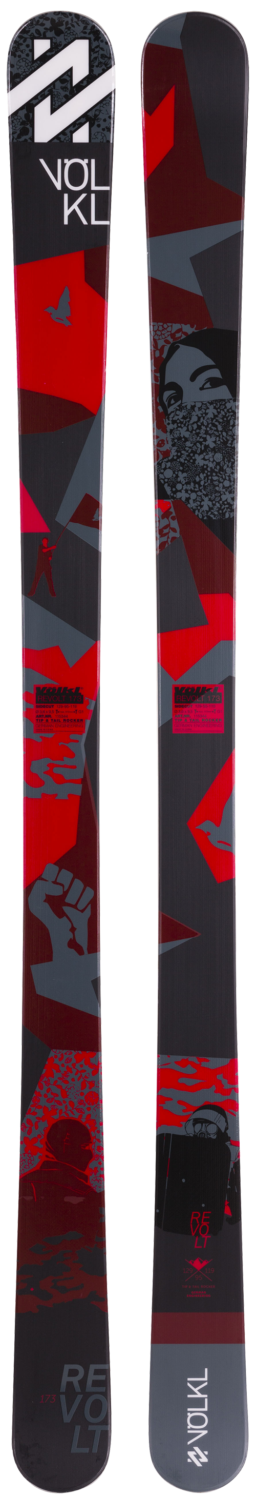 Völkl REVOLT 95 - 157cm 【板のみ】 Völkl Revolt 95 w/ Warden 11 bindings, 157cm – Pando Refitters