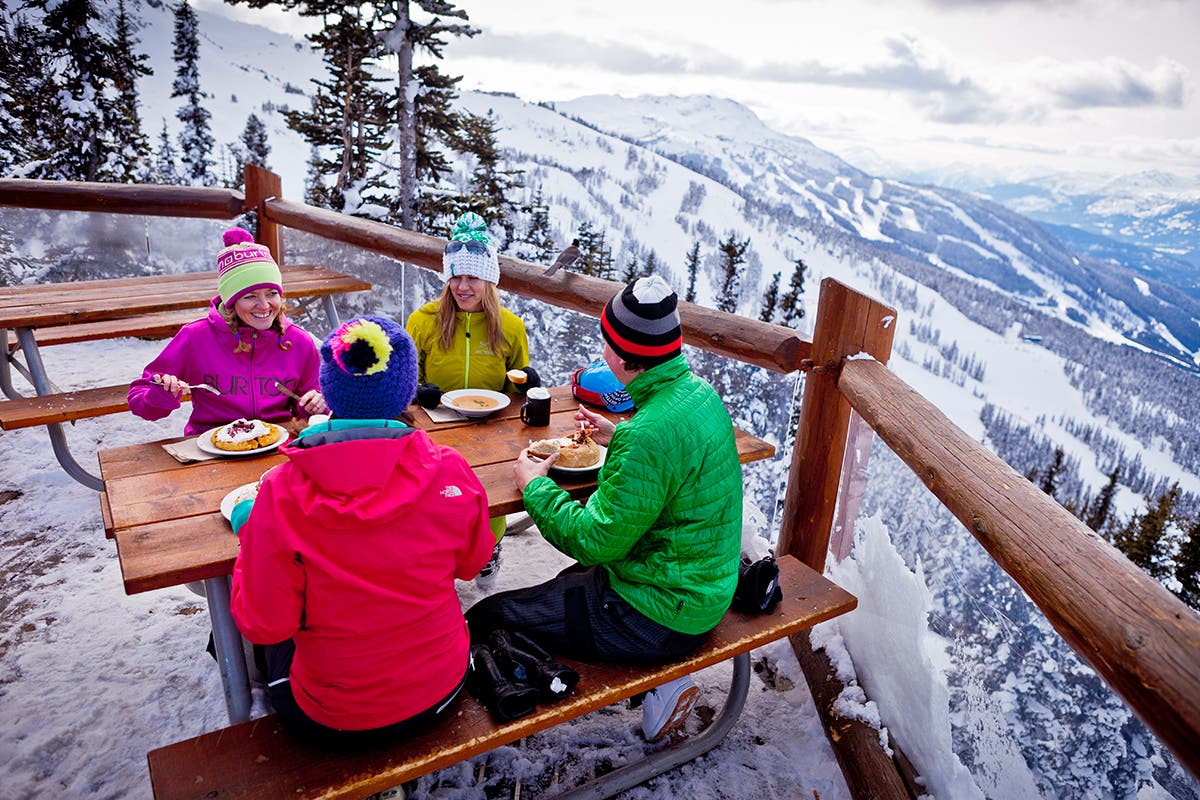 West || No. 4: Whistler Blackcomb, B.C. None