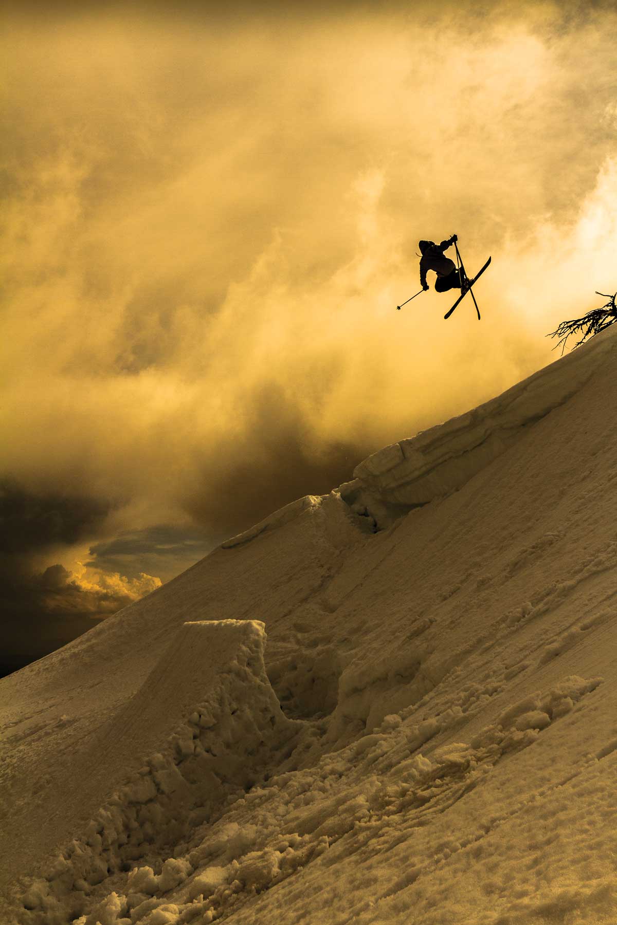Mt. Bachelor Despite last year’s soul-crushing Northwest winter, a small storm came through Mt. Bachelor in April, and photographer Erik Hostetler and skier Lucas…