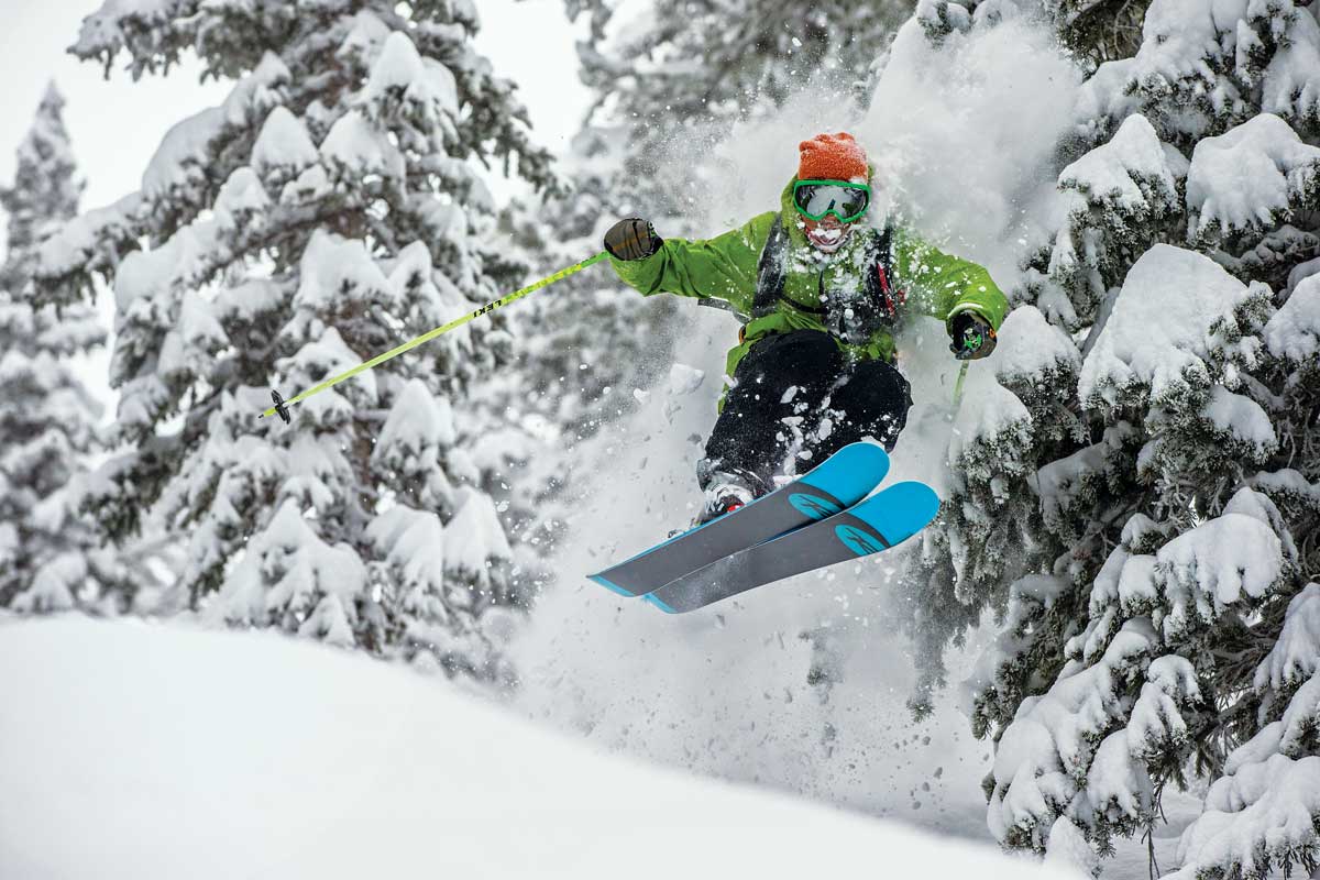 With 20 new inches overnight and no sign it was letting up, photographer Adam Barker told Carlo Travarelli to blast the pillow, stay tight, and get…