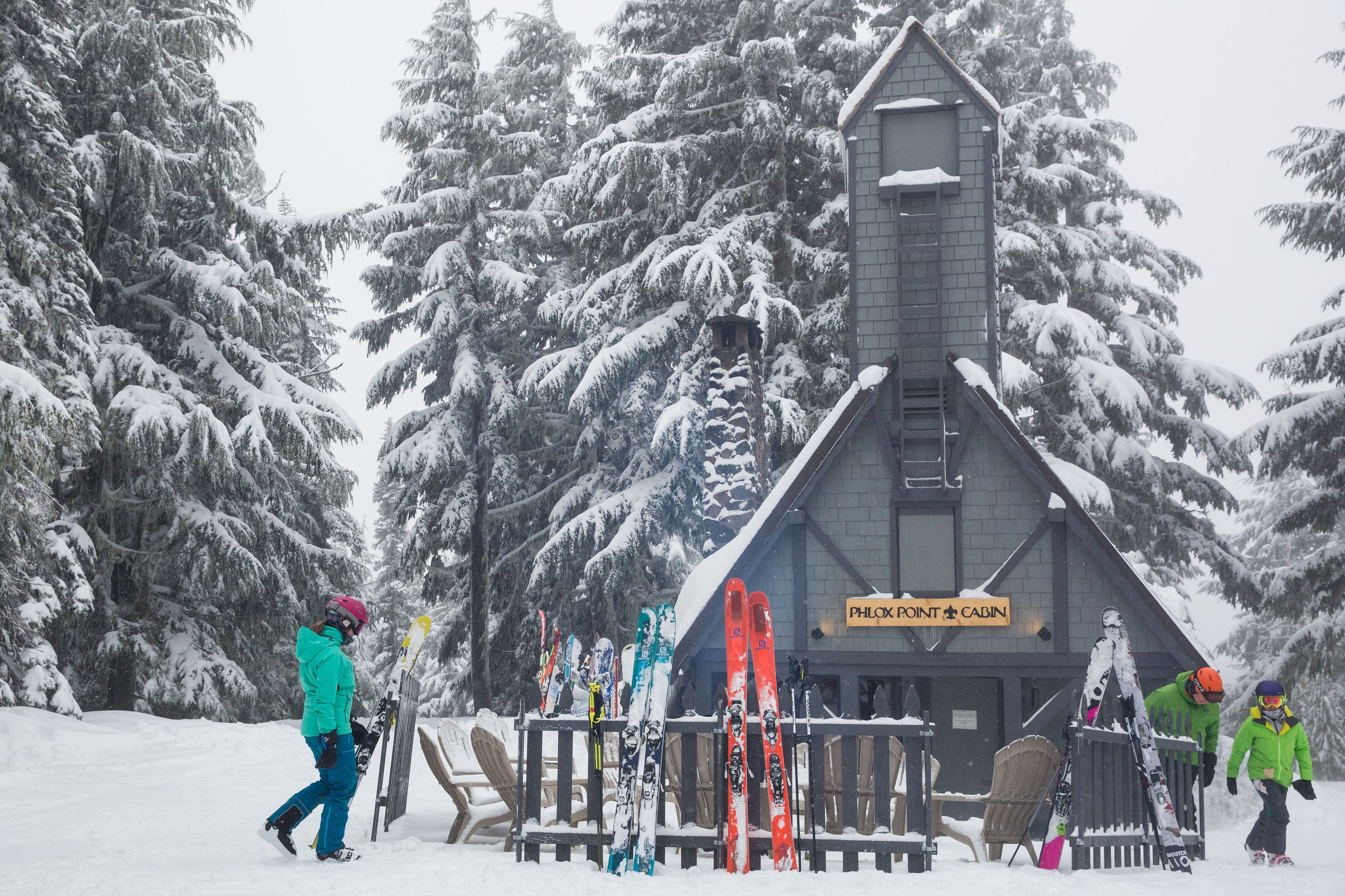 Phlox Point Cabin Crazy fact: The Timberline Lodge (not pictured) was on the verge of being burned down on purpose in the 1950s after it had fallen into desperate…