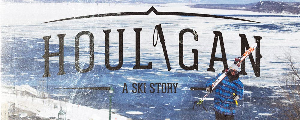 Skiing concrete with JF Houle None