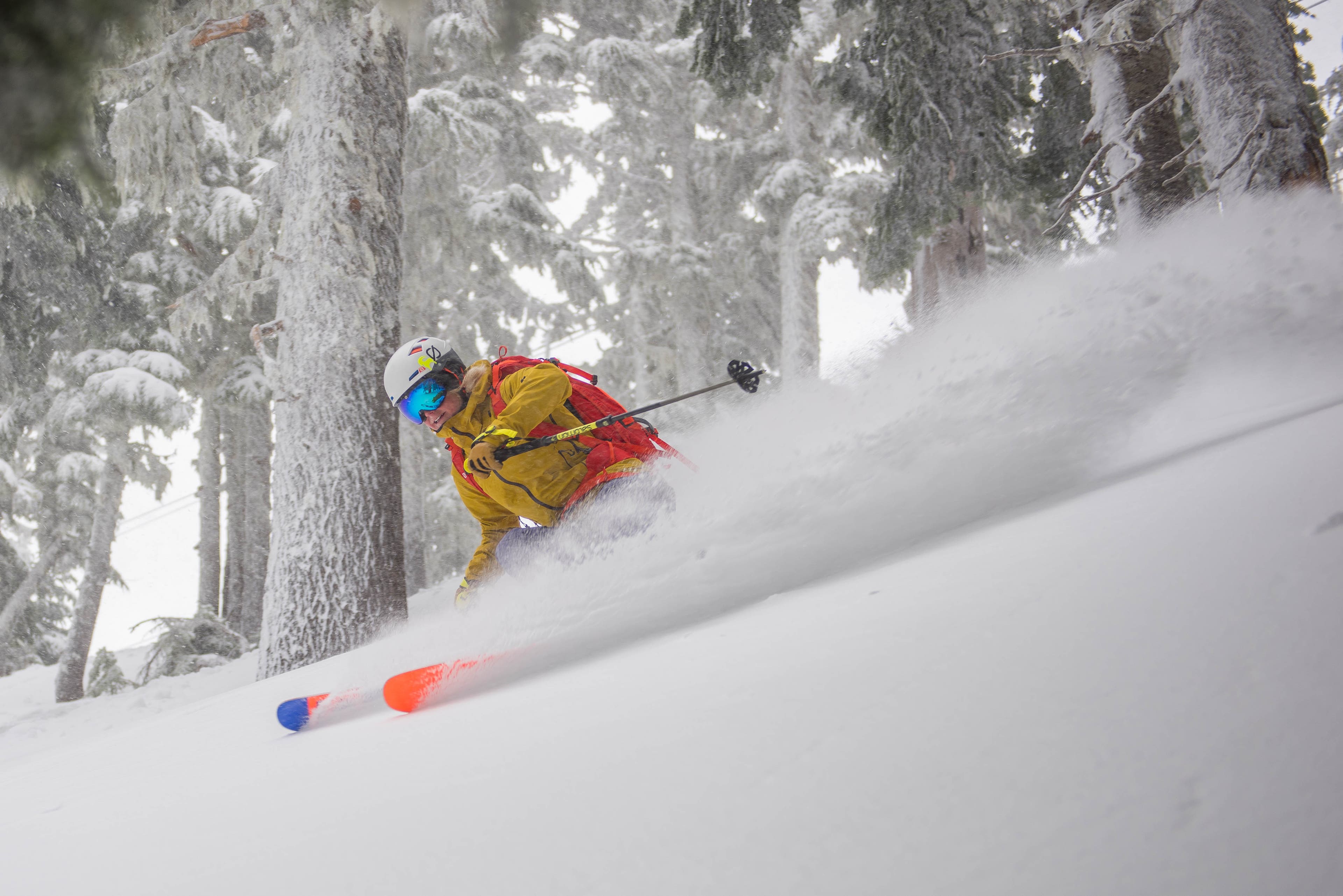 So long and thanks for all the fresh! Kalen Thorien leaving her mark…Photo by Andrew Bydlon