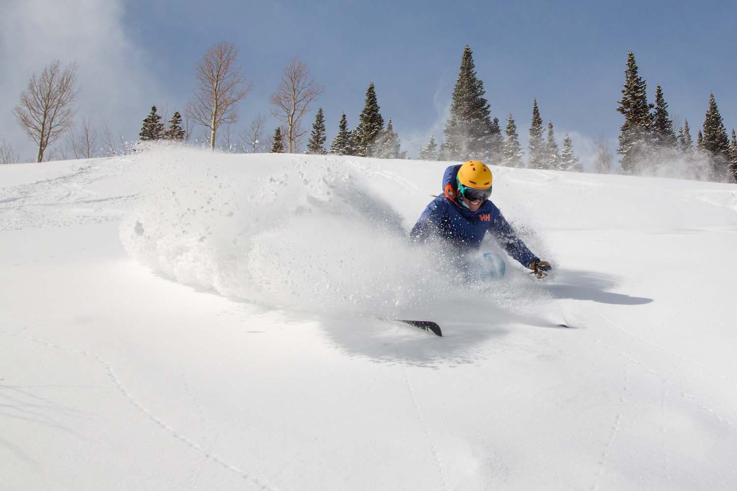 Bluebird Deer Valley is (clearly) known for its grooming. Megan Brown Brent digs deep.