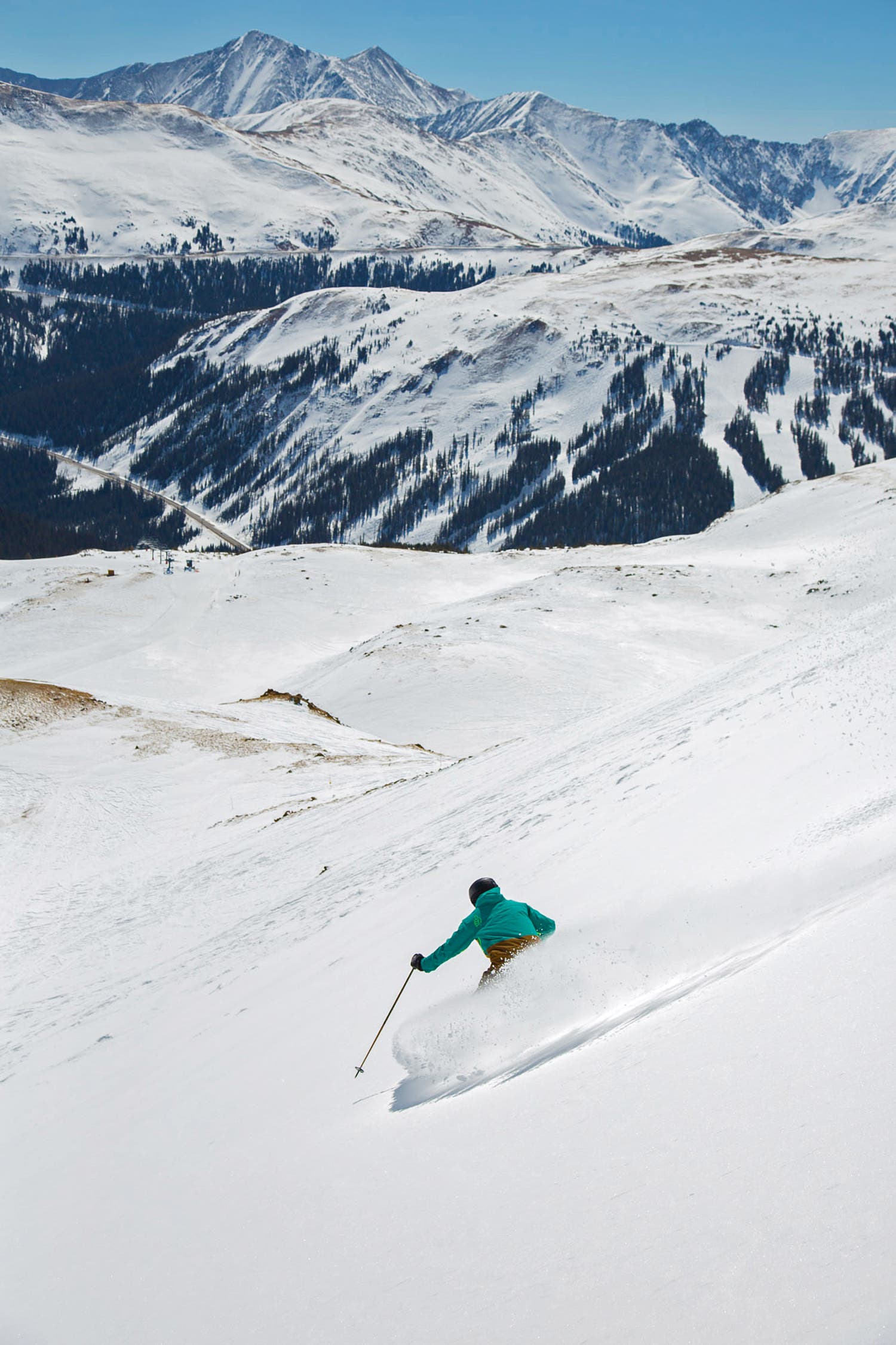 Brendan Gooding lets 'er rip on the final day of the test. Check out the video from the test here. Thanks to 4FRNT Skis, Black Diamond, Coalition…