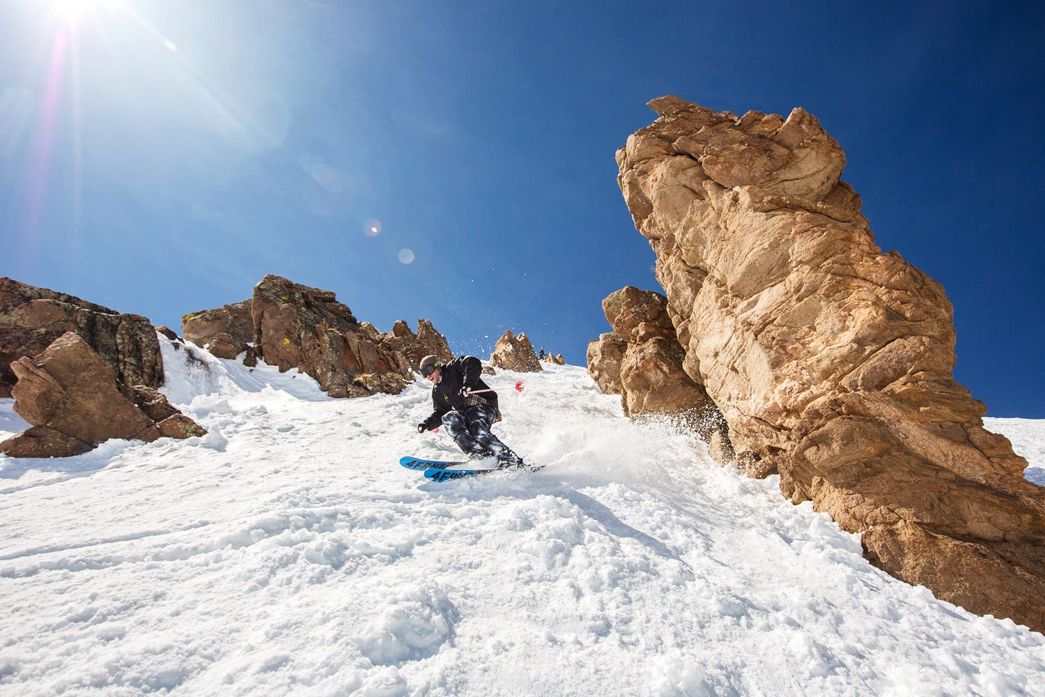 Sunshine was the best welcome at Loveland Resort on our first day of the test. 