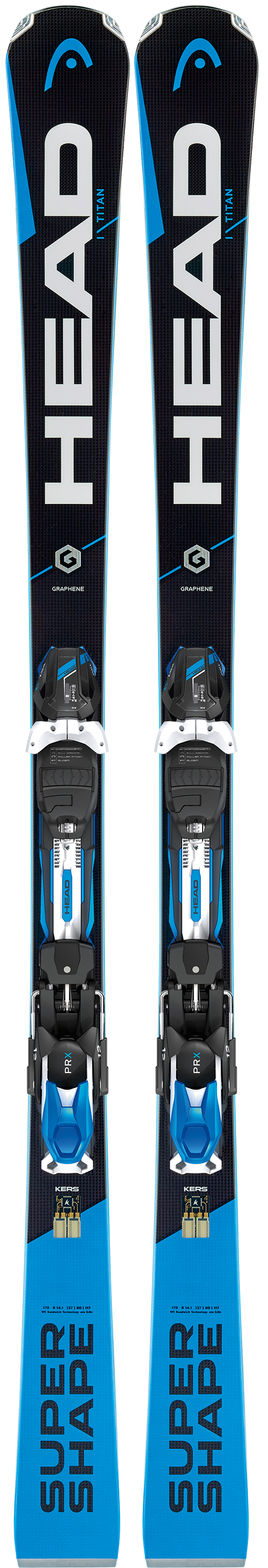 HEAD i.titan supershape 170cm 使用頻度わずかの美品 Head Supershape i.Titan (2017)