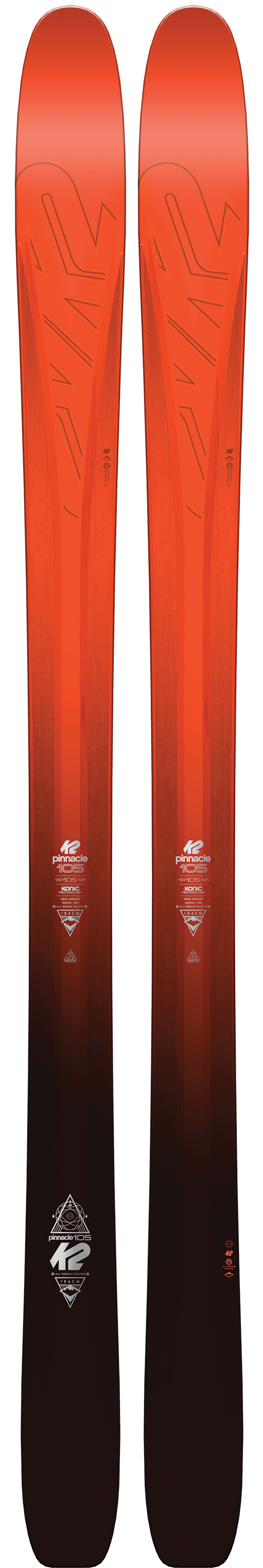 K2 Pinnacle 105 (2017) | SKI