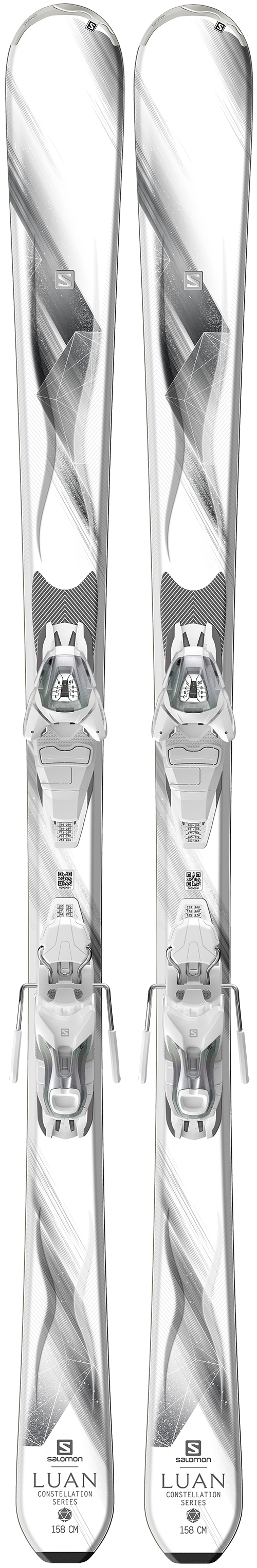 ★メンテ済 スキー Salomon LUAN 144 cm + LITHIUM Salomon Luan (2017)