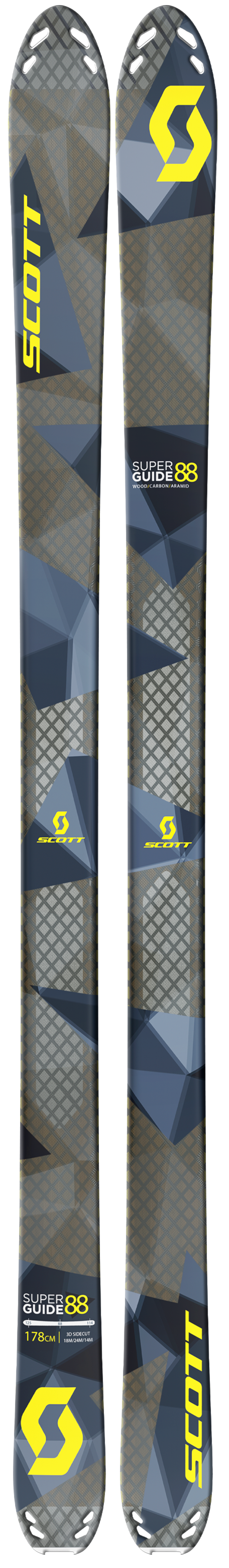バックカントリー　Scott SUPER GUIDE 88 154cm スキー板 バックカントリー Scott SUPER GUIDE 88 154cm スキー板