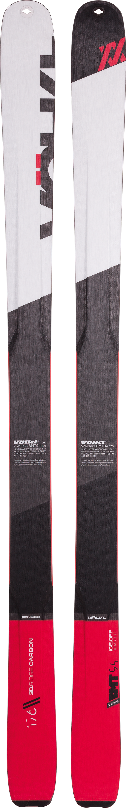 Volkl V-WERKS BMT 94 (2017) - Ski Mag