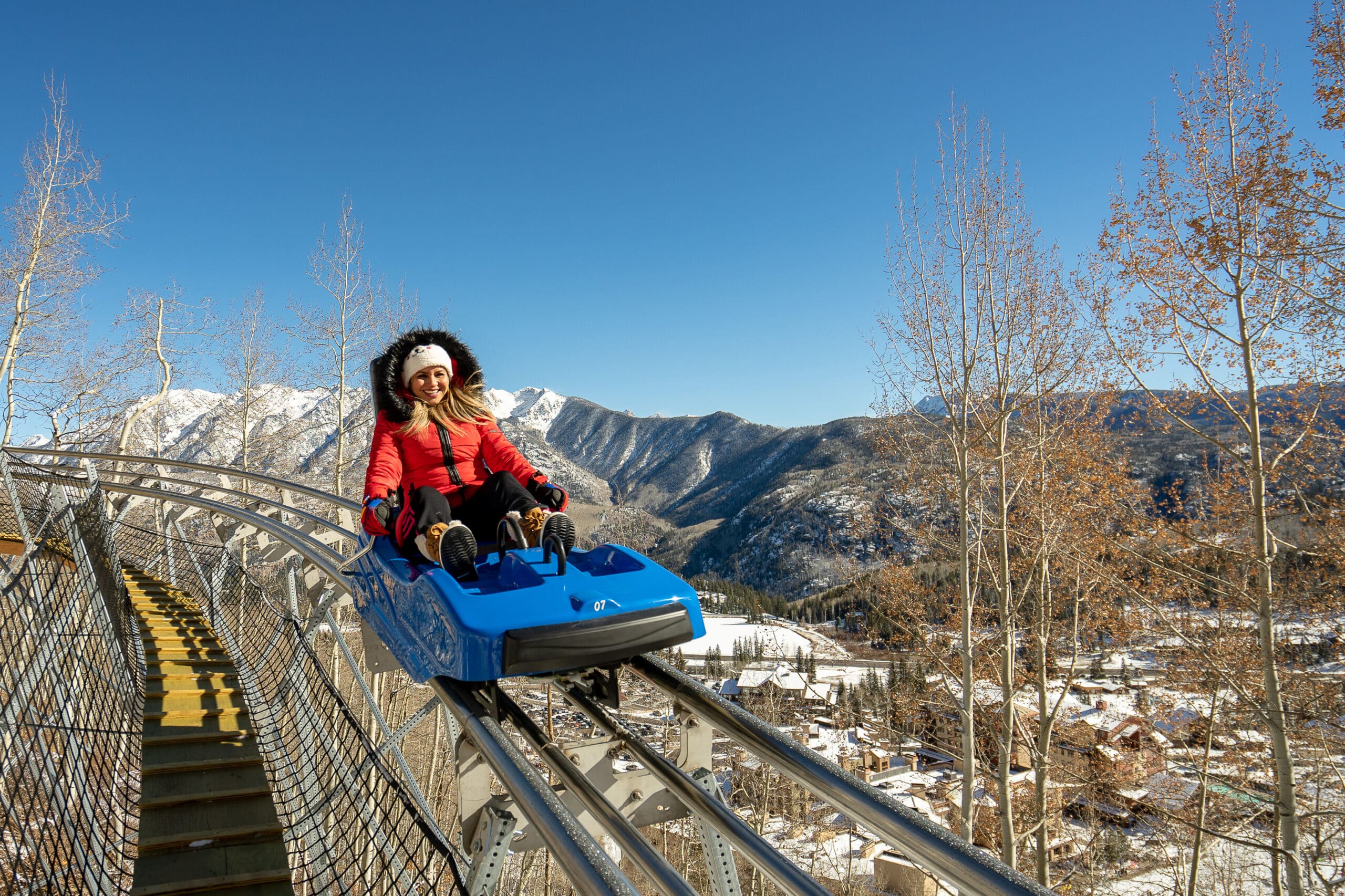 Mountain Coasters You Can Ride in the Winter