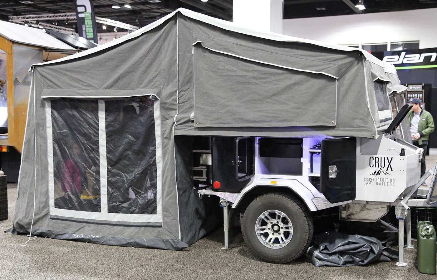 Crux Expedition Trailers fold up into a small and lightweight package, much like your backpacking tent. But unlike your backpacking tent, they unfurl…