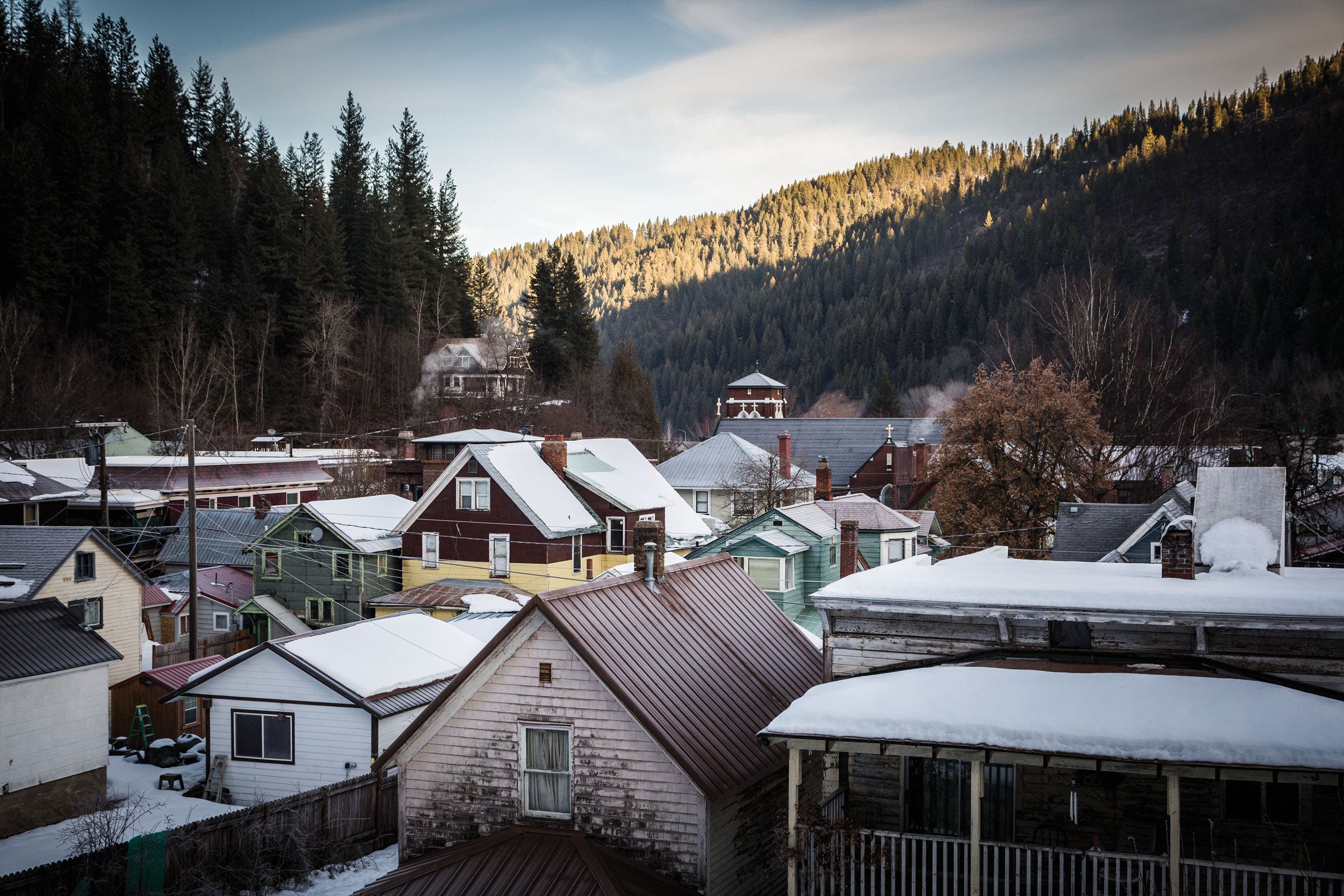 Wallace, near Lookout Pass, suffers environmental woes from its long mining history. On the plus side, it’s still an affordable ski town and…