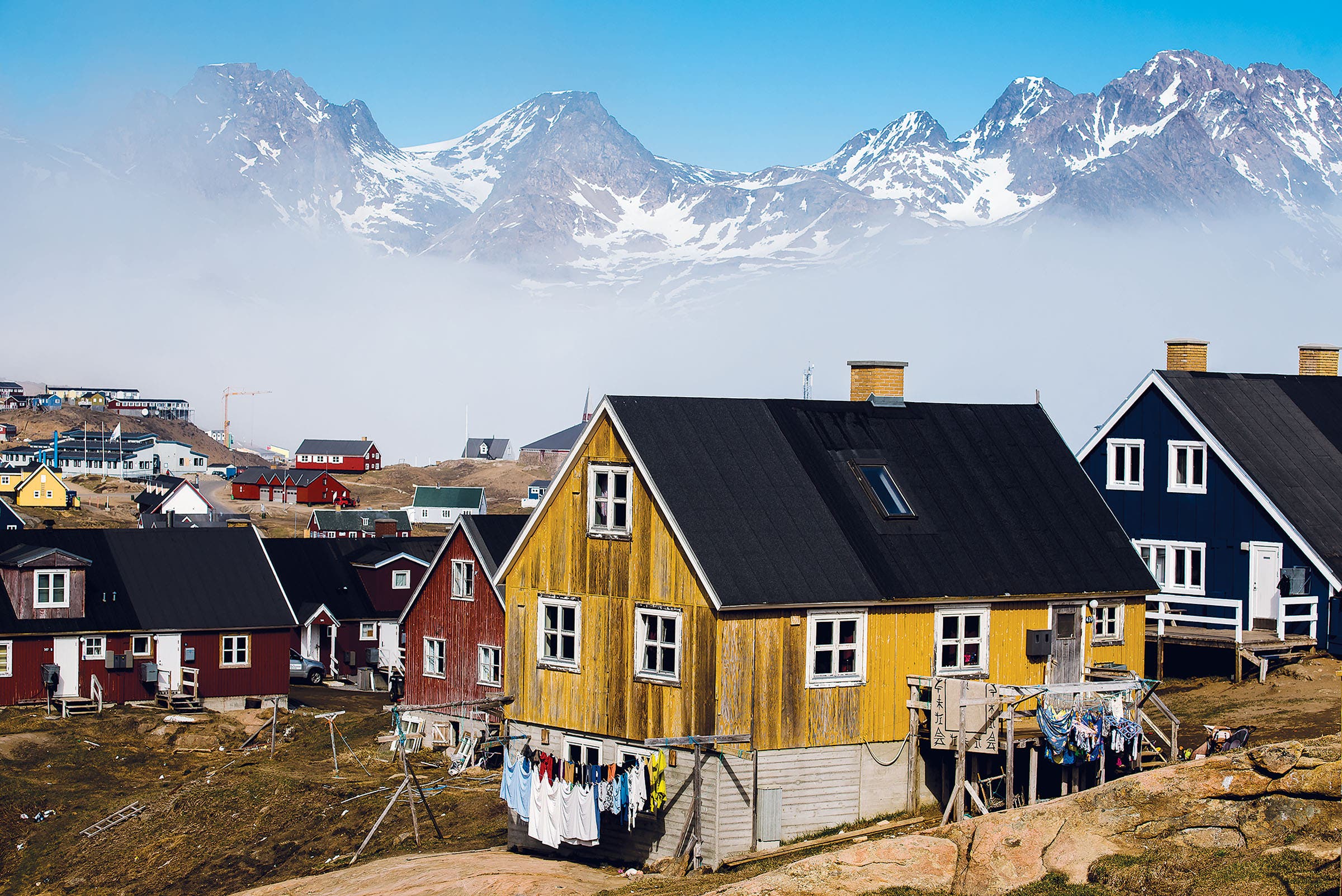 SKG1216_PHO4_Greenland The crew passed through Tasiilaq, a remote maritime town. Yet with more than 2,000 residents, it’s populous by Greenland standards.