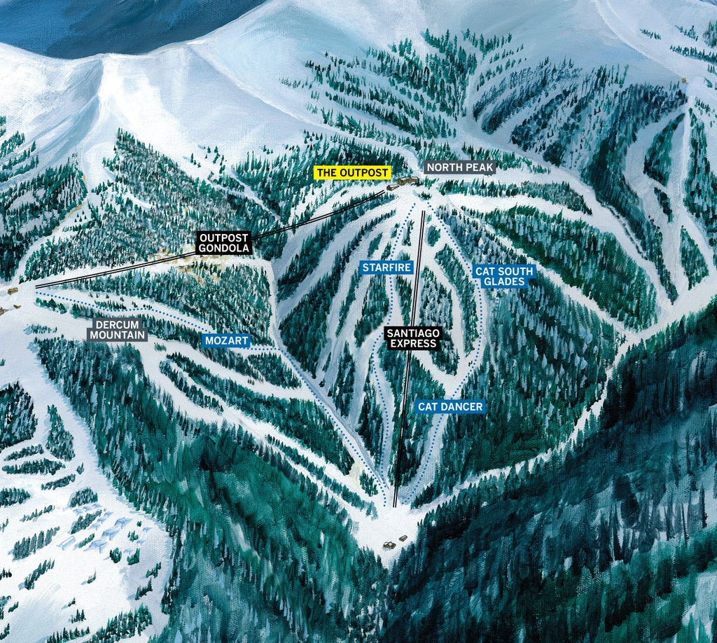 Keystone Resort Map