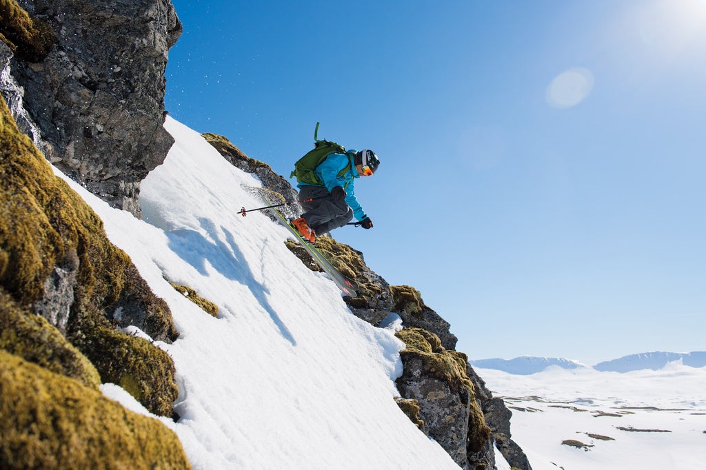 spring skiing Iceland