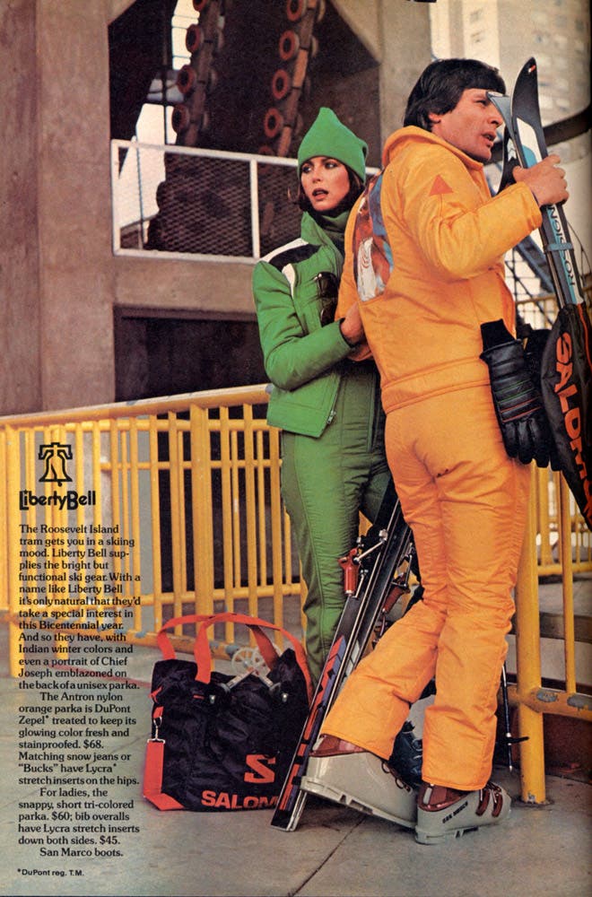 70s Ski Fashion: Skyr