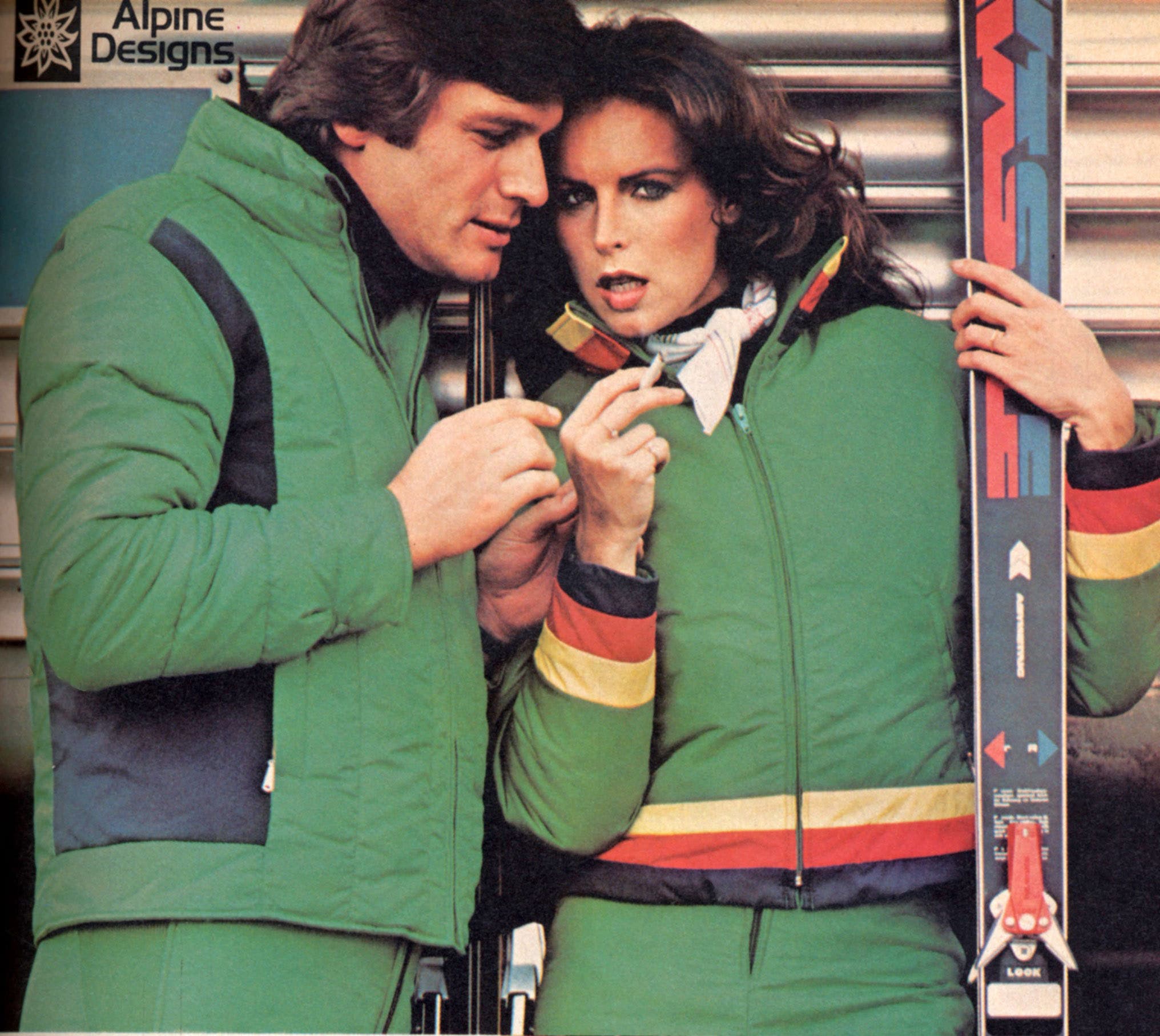 70s Ski fashion: Alpine Designs