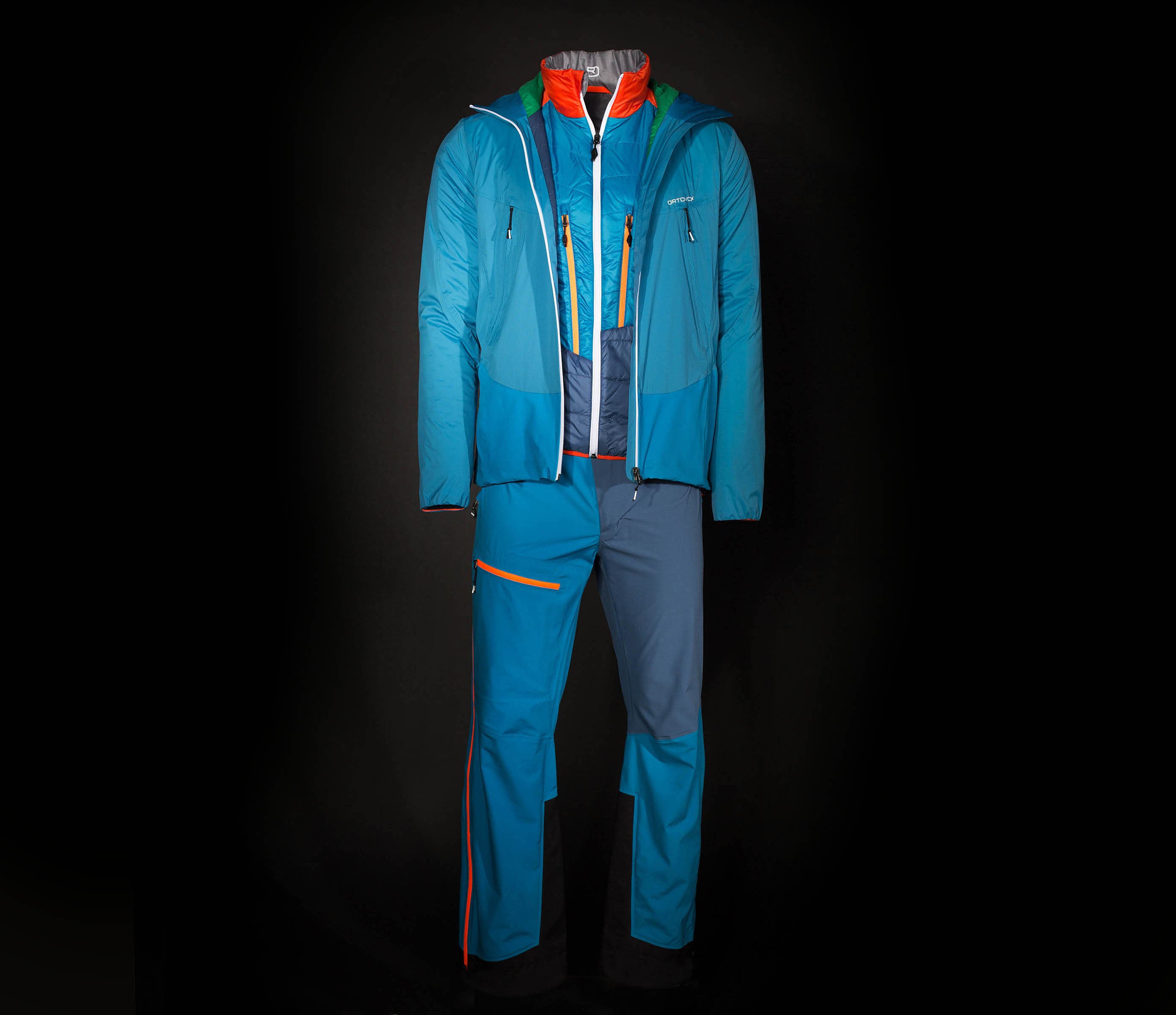 1718Outerwear_InsulatedMens1_OrtovoxLeoneJacket-OrtlerPant-PizCartasVest None