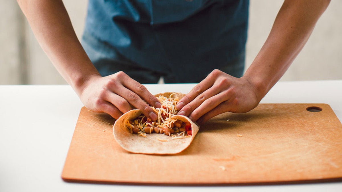 "Allen Breakfast Burrito roll"