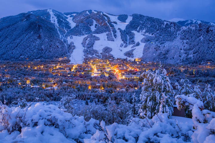 AspenSnowmass October snowfall