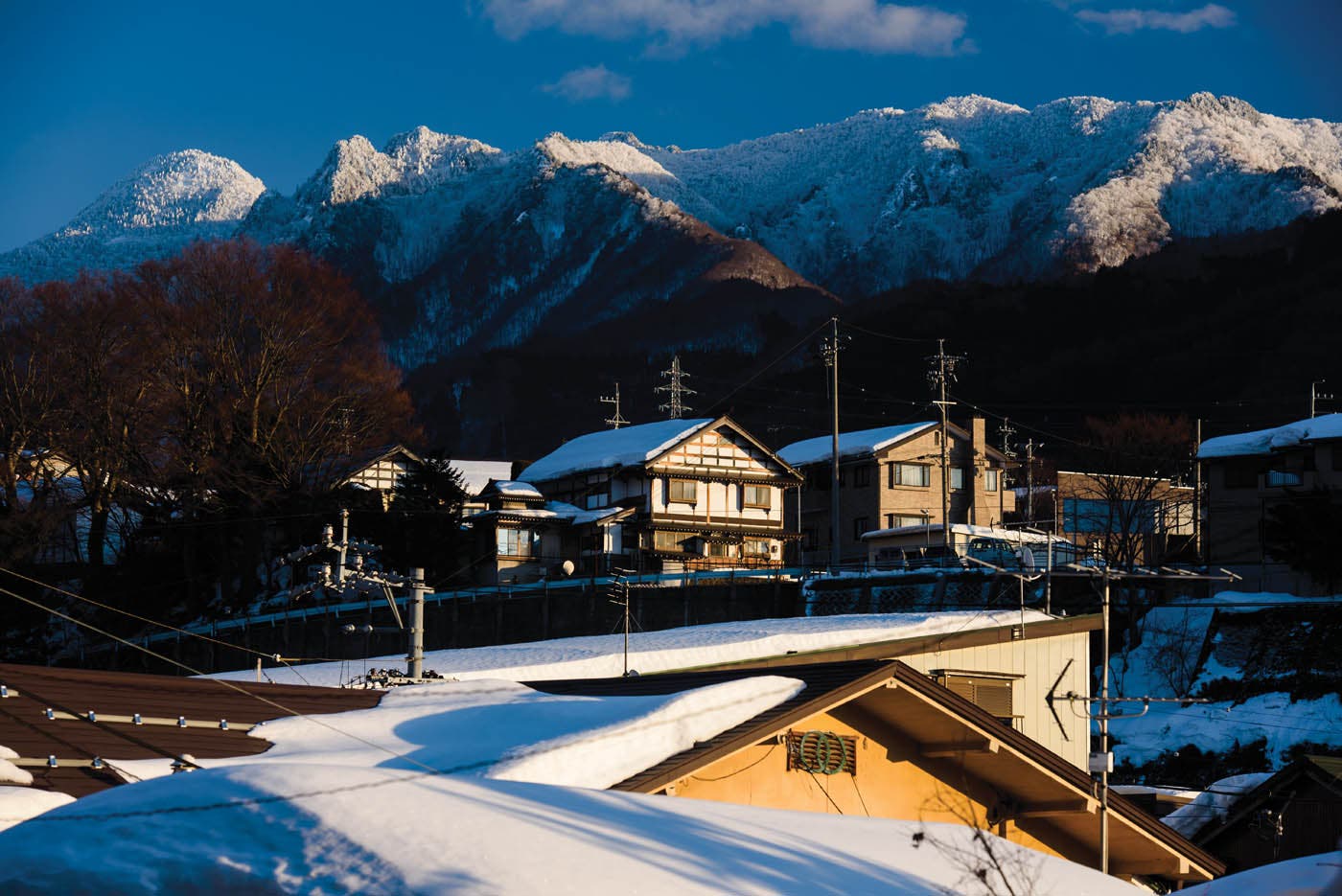 Shiga Kogen is made up of 21 small villages along a nine-mile stretch