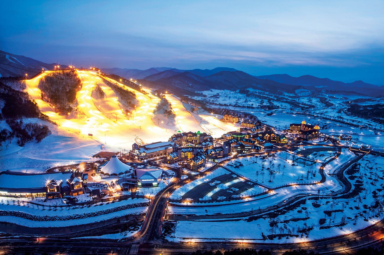 Winter Olympics 2018, PyeongChang Winter Games, Olympic Preview, South Korea  Skiing, image size:1300x866
