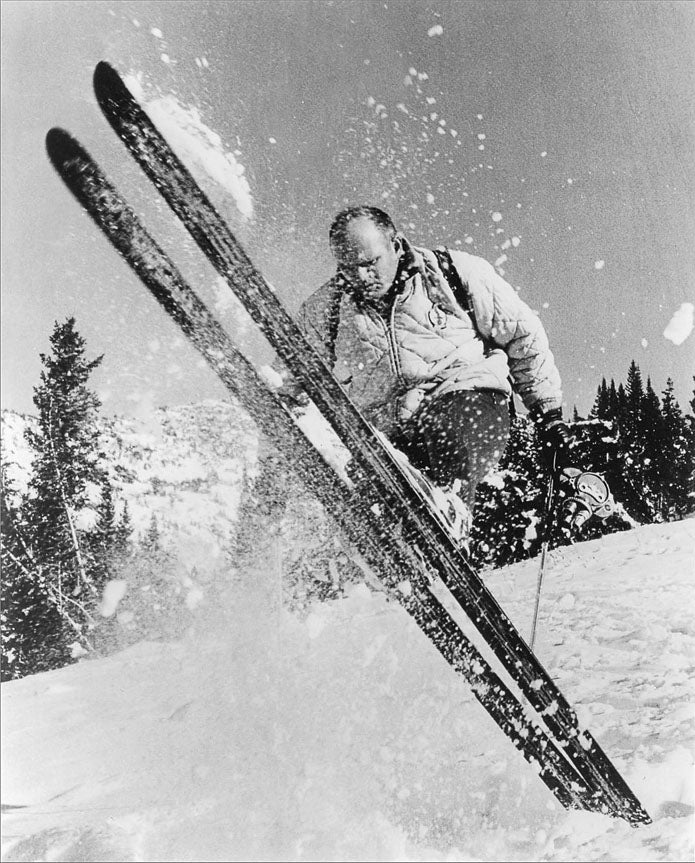 SKI1016_WarrenMiller08 Earning renown—on some seriously long boards—as “the godfather of extreme sports.”