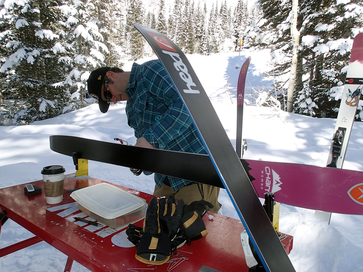 Trechter webspin lava Handelsmerk Ski Tuning Tips