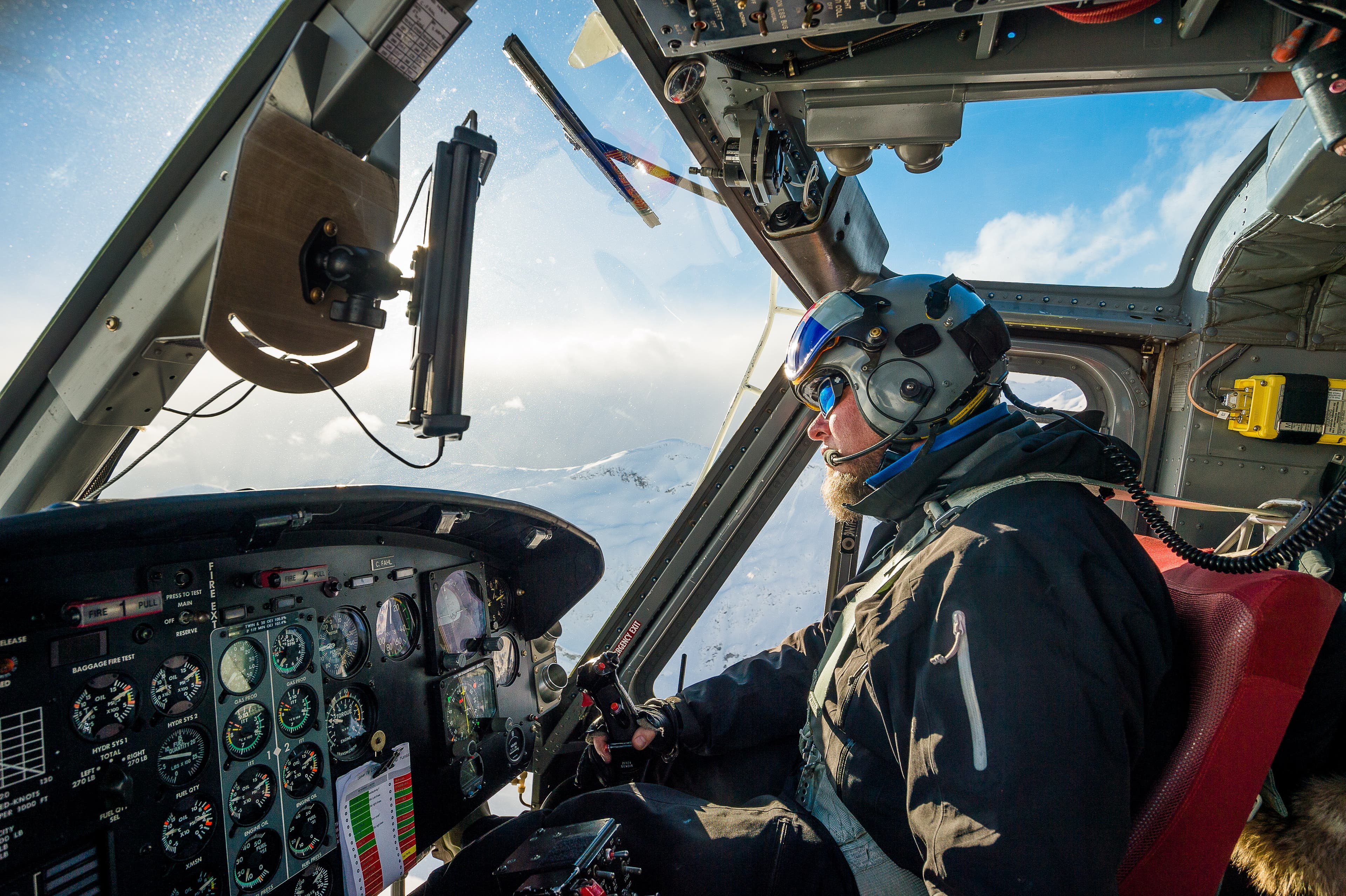 Heli ski tour operator.