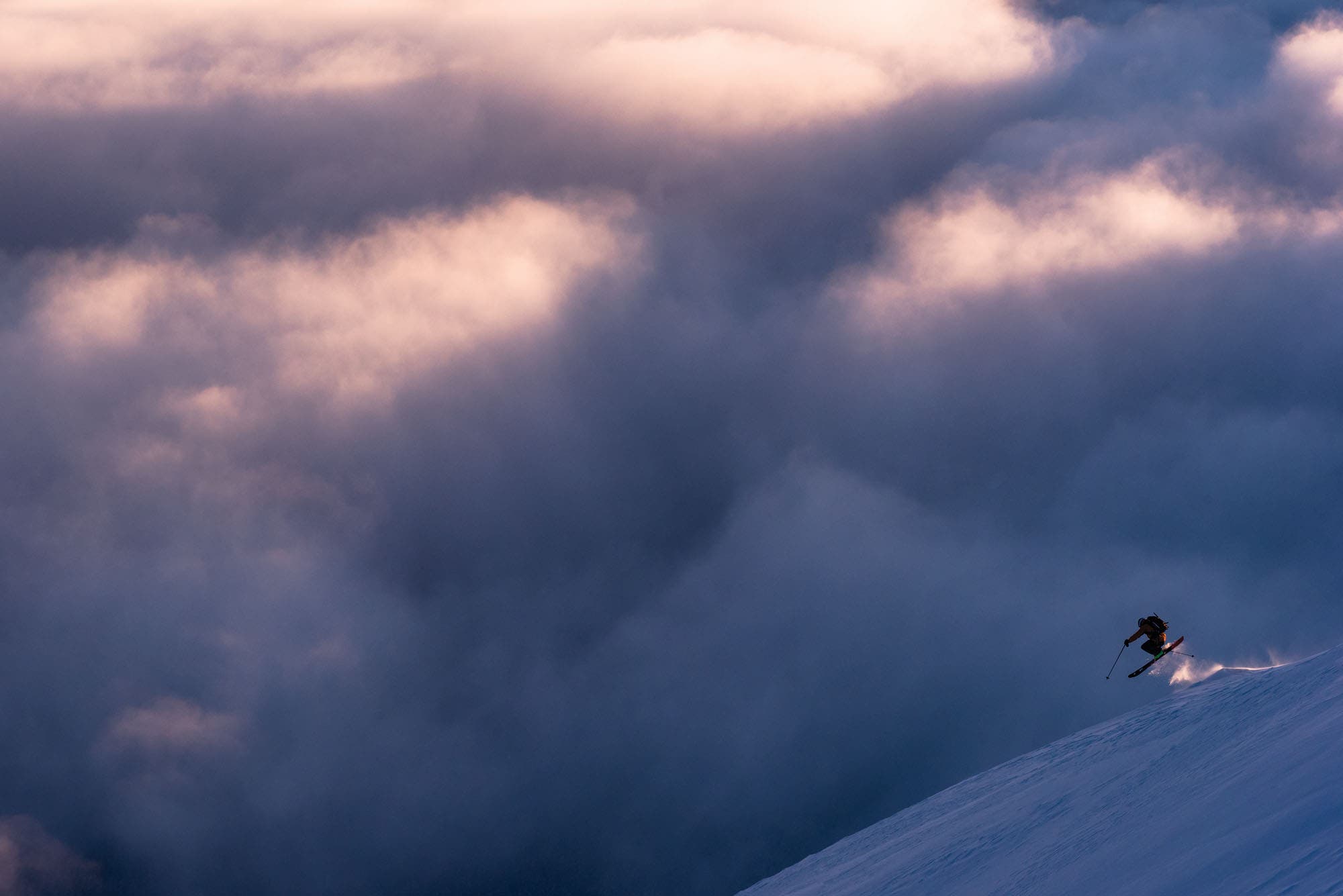 SKI0917_Focus_creditReubenKrabbe SILVER LINING Athlete James McSkimming and photographer Reuben Krabbe, longtime ski partners, seem to regularly find themselves in obscure areas of…