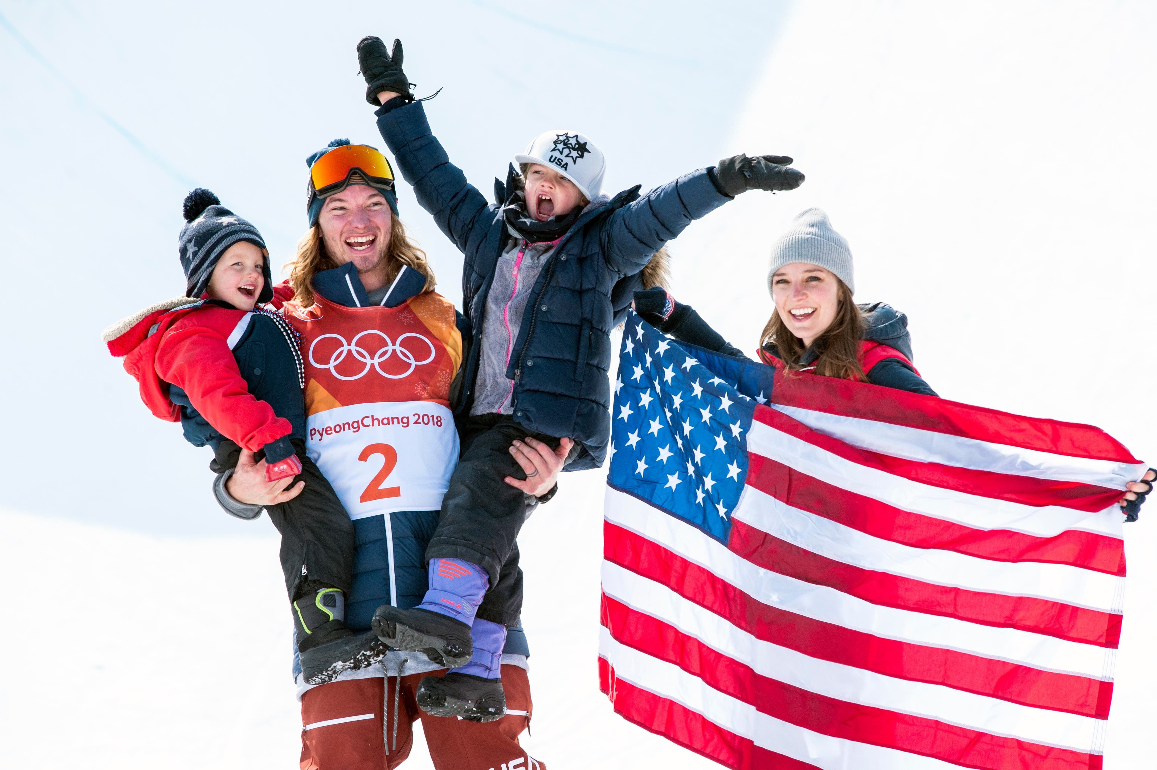 David-wise-family_m-hp_crystal-sana David Wise celebrates with his family after winning his second Olympic gold.