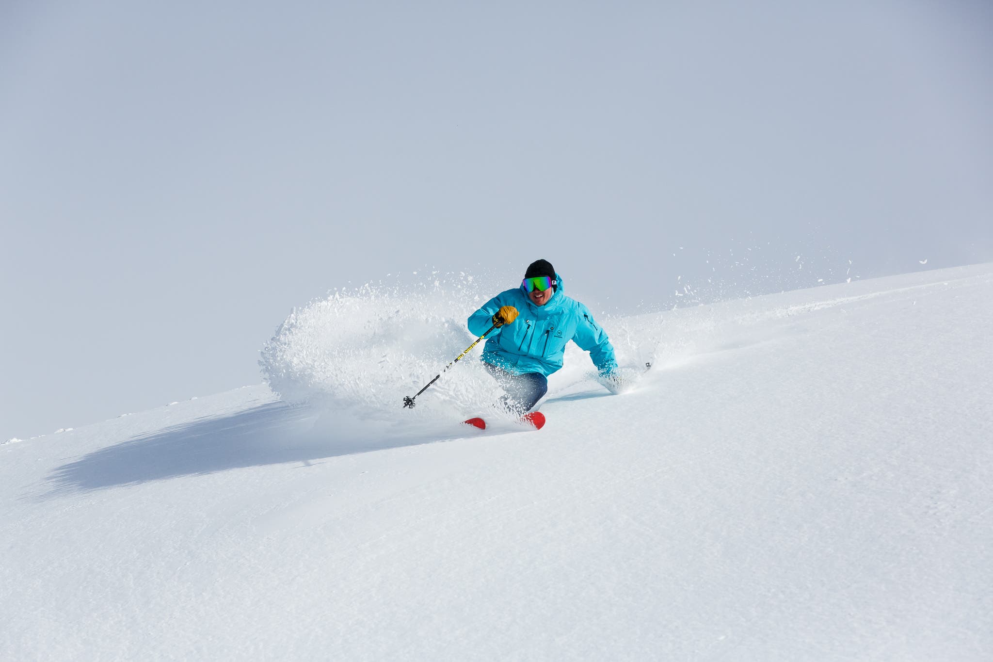 Thedbo powder skiing