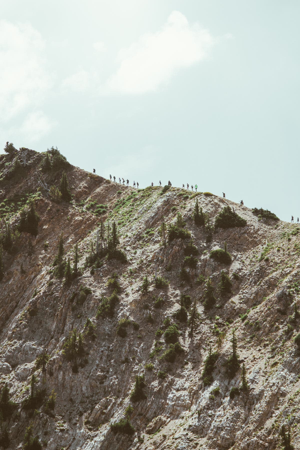Runners at Snowbird