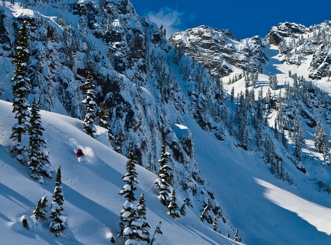 Best Sidecountry Access Alpental, Washington Steep, overstuffed chutes and easy access: Nothing in the Pacific Northwest compares with Alpental’s backcountry for epic lines…