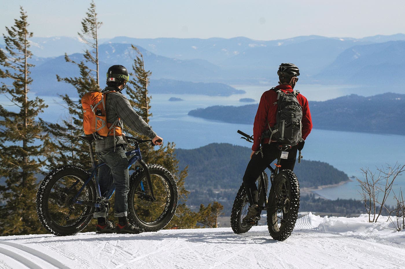 Fat biking in Schweitzer