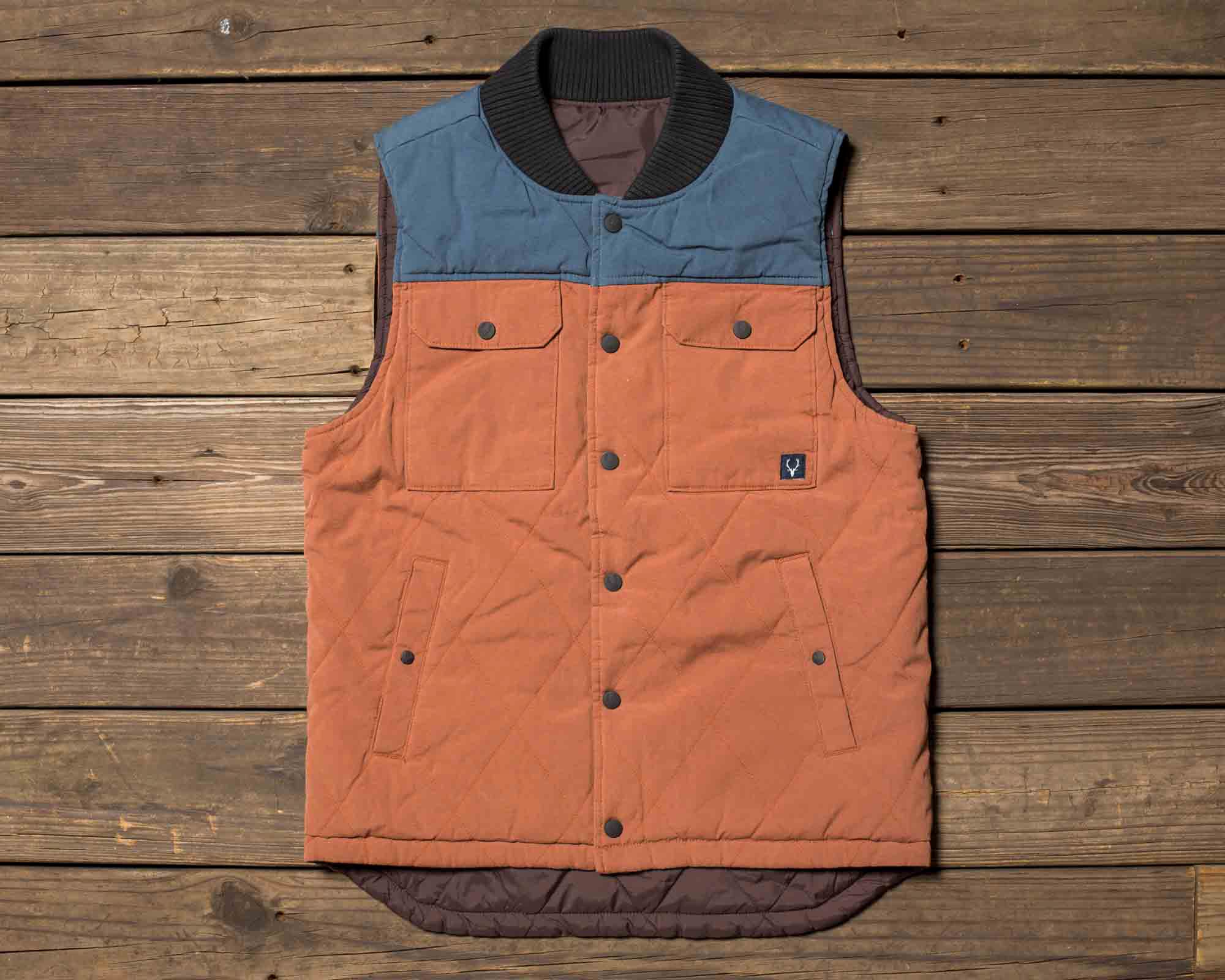 Jeremiah Clothing Mens Catskill Reversible Canvas Jacket
