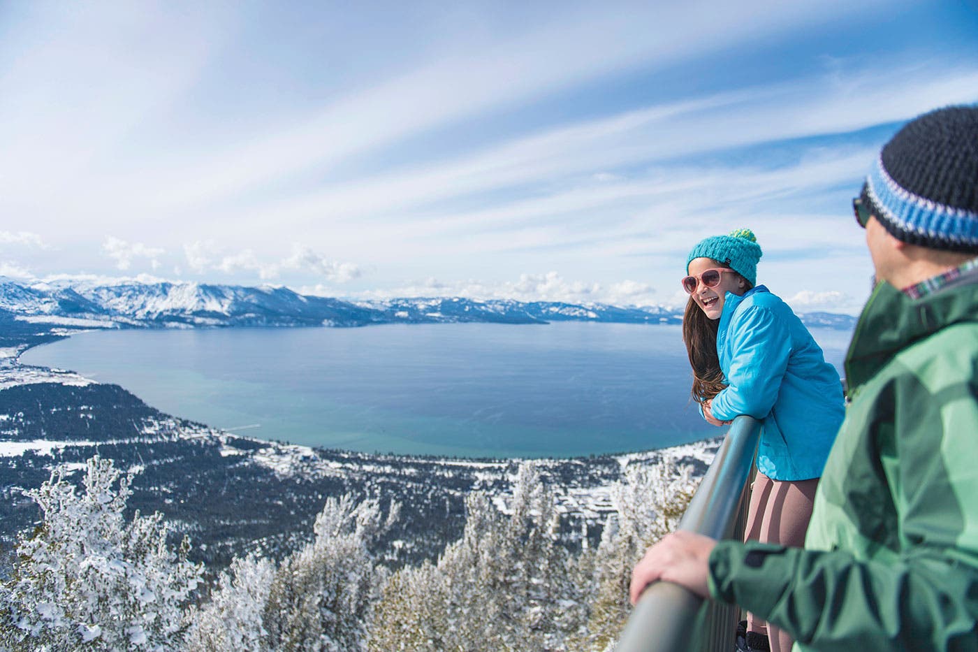 Looking at the views at Heavenly