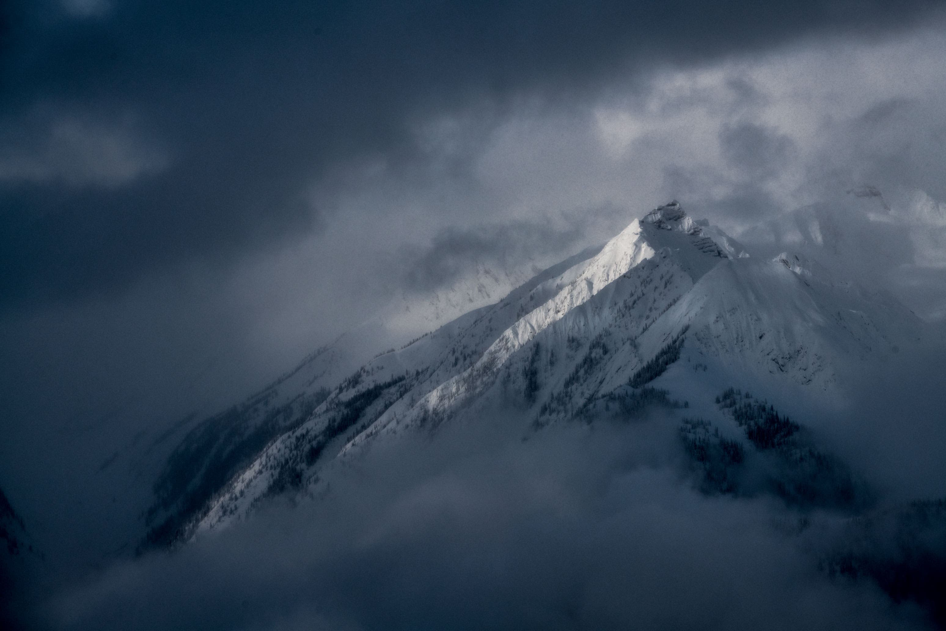 Mount McDonnell from Snowfall Lodge