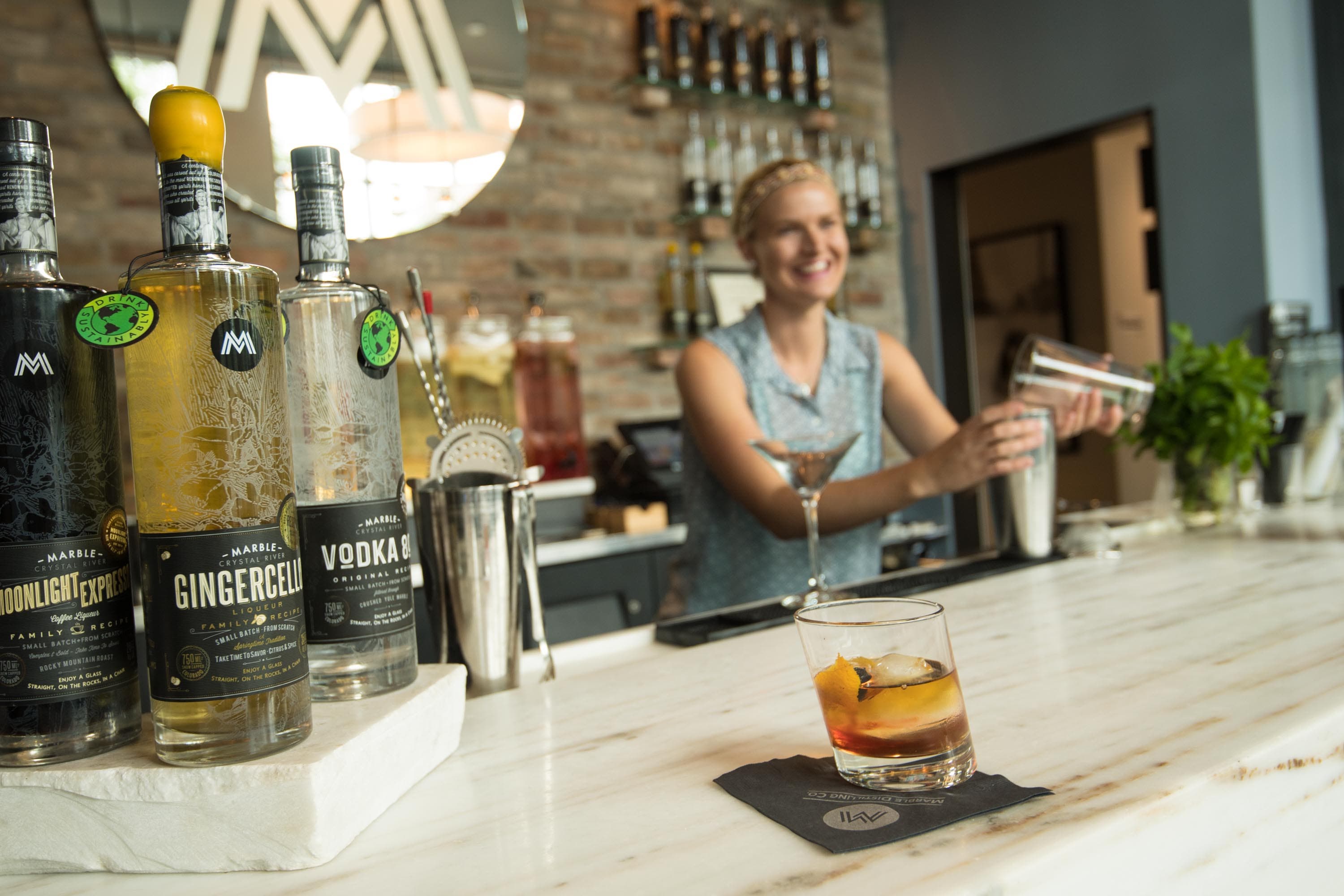 Trailblazer_Marble_PCJackAffleck Trailblazer cocktail at Marble Distilling Co.