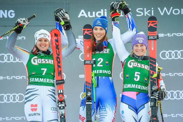 AP-1XY9FGES11W11_hires_jpeg_24bit_rgb_news Women's Semmering World Cup Giant Slalom, 2018