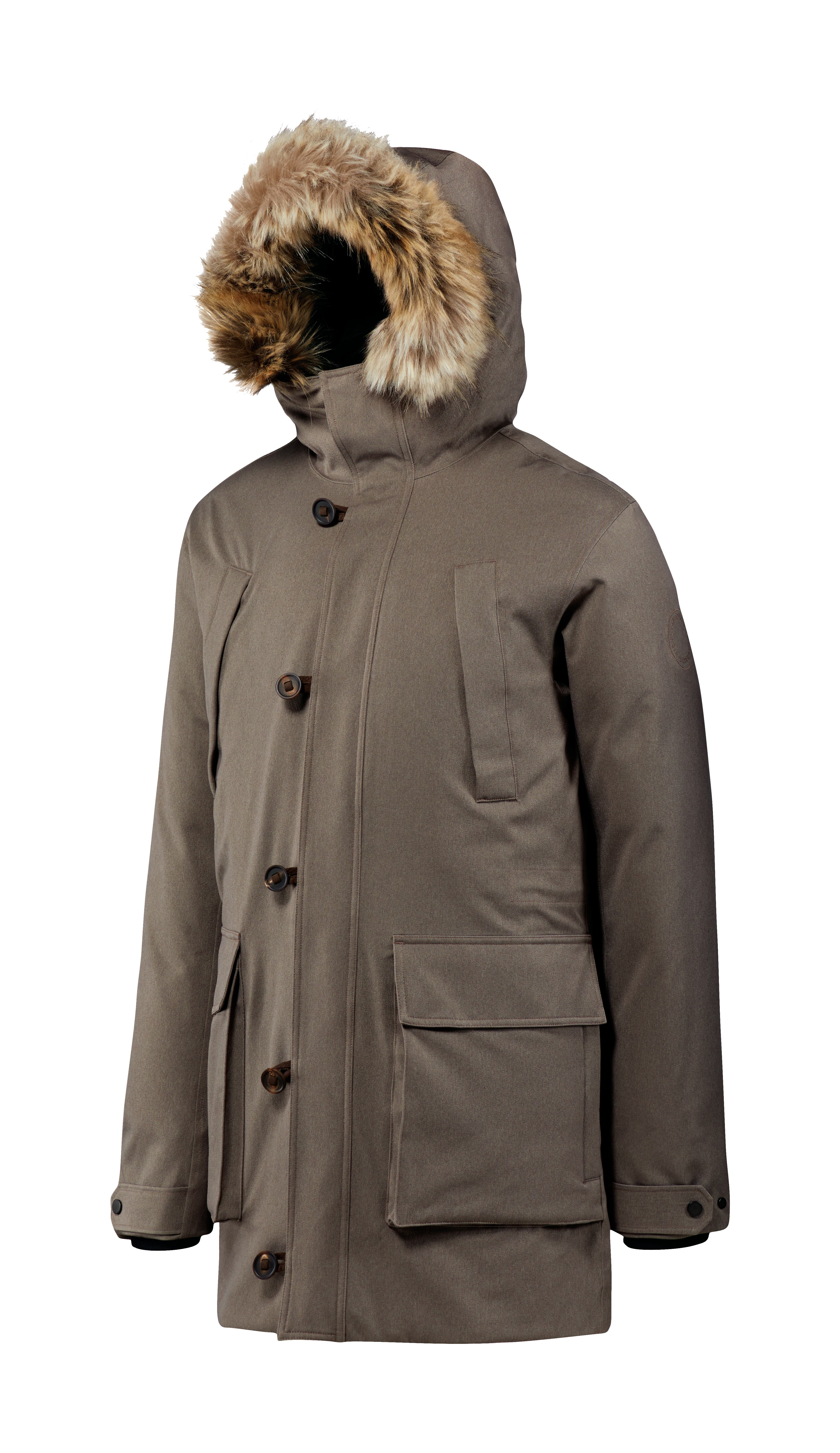 Fisher + Baker_Manitou_Parka_Morel_HoodUpDetail copy 2 None
