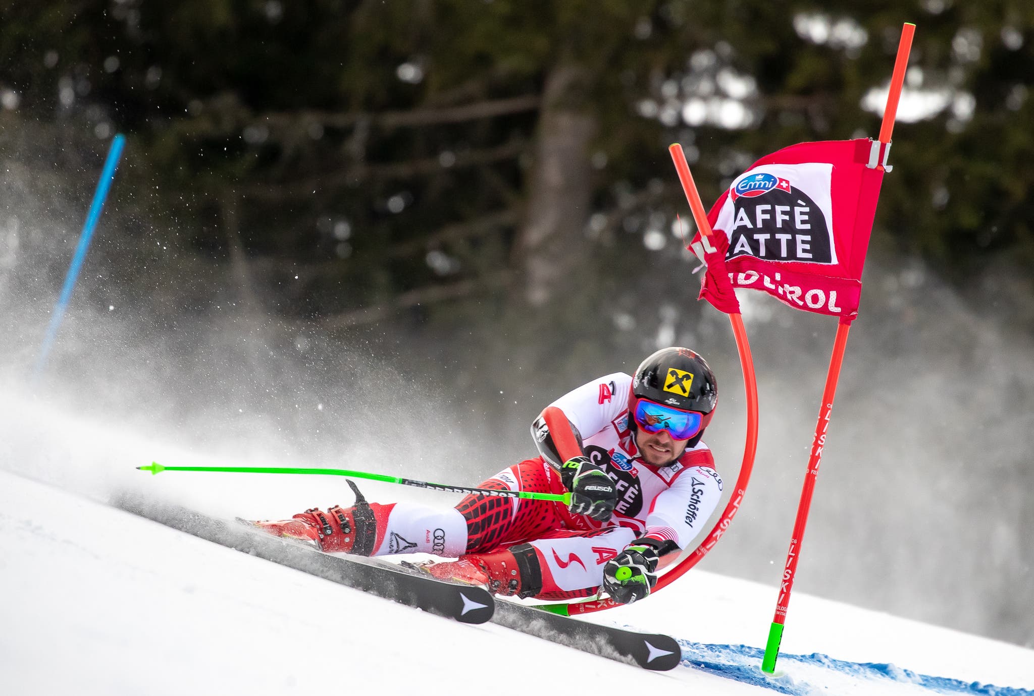 Hirscher-Spiess Marcel Hirscher at Alta Badia, Italy