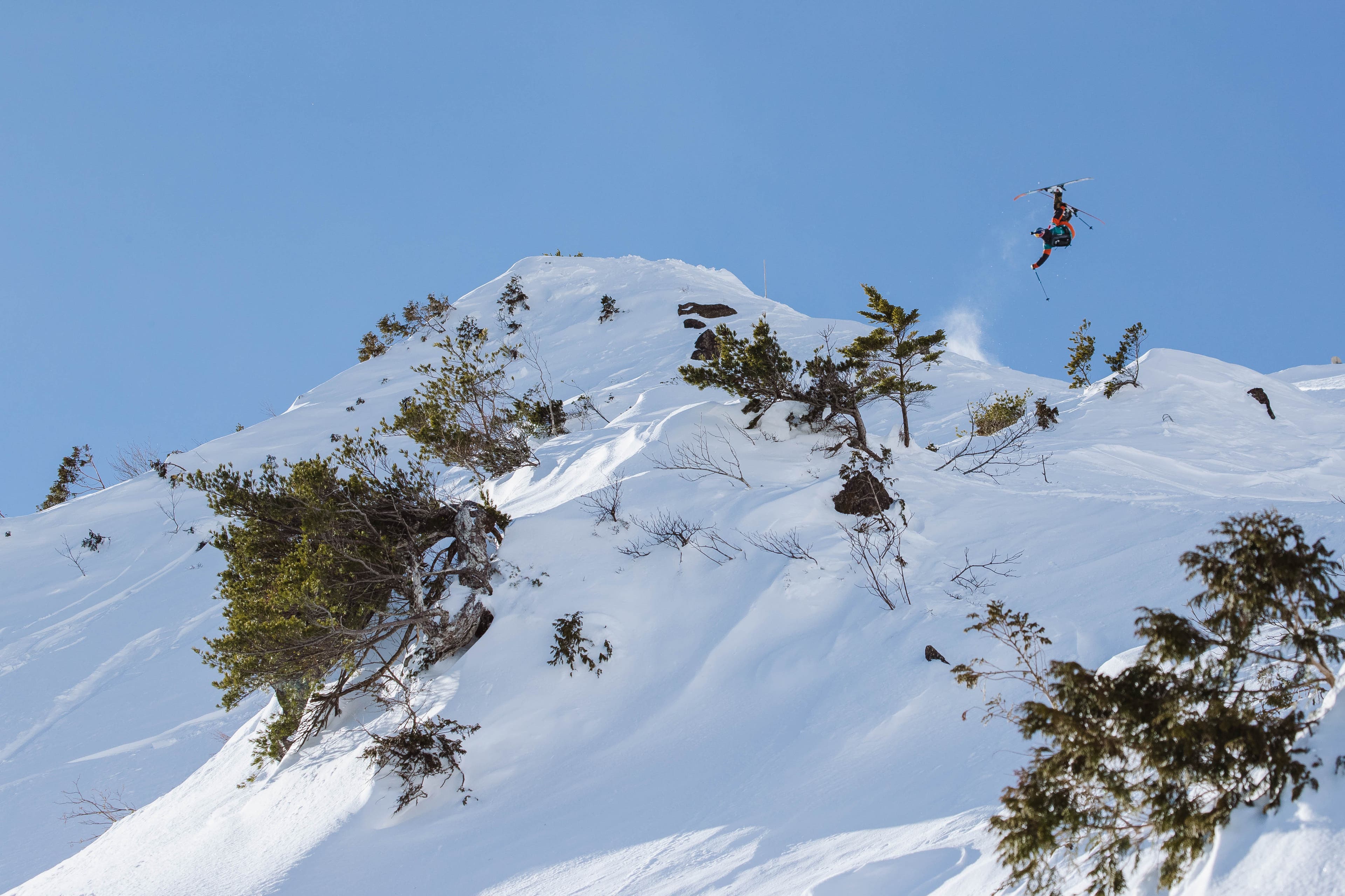 Markus Eder at FWT19 in Hakuba