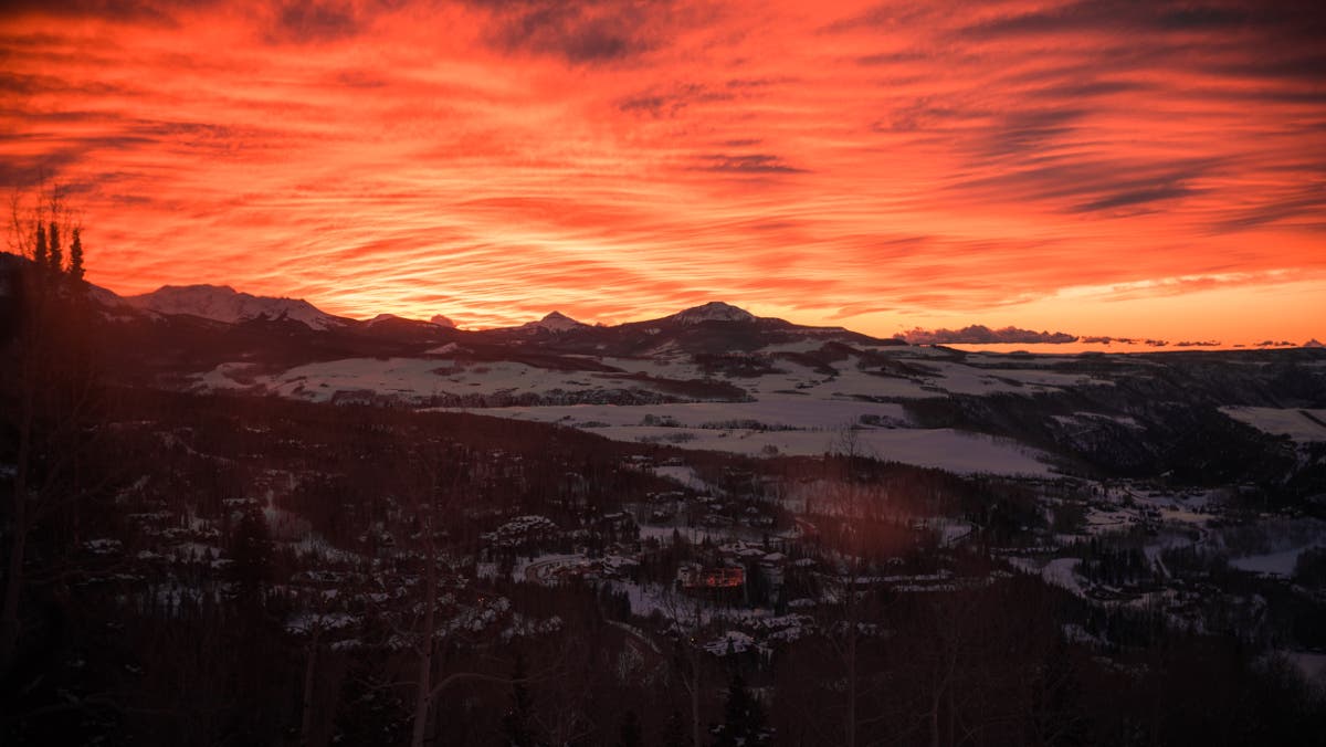 Sunset in Telluride