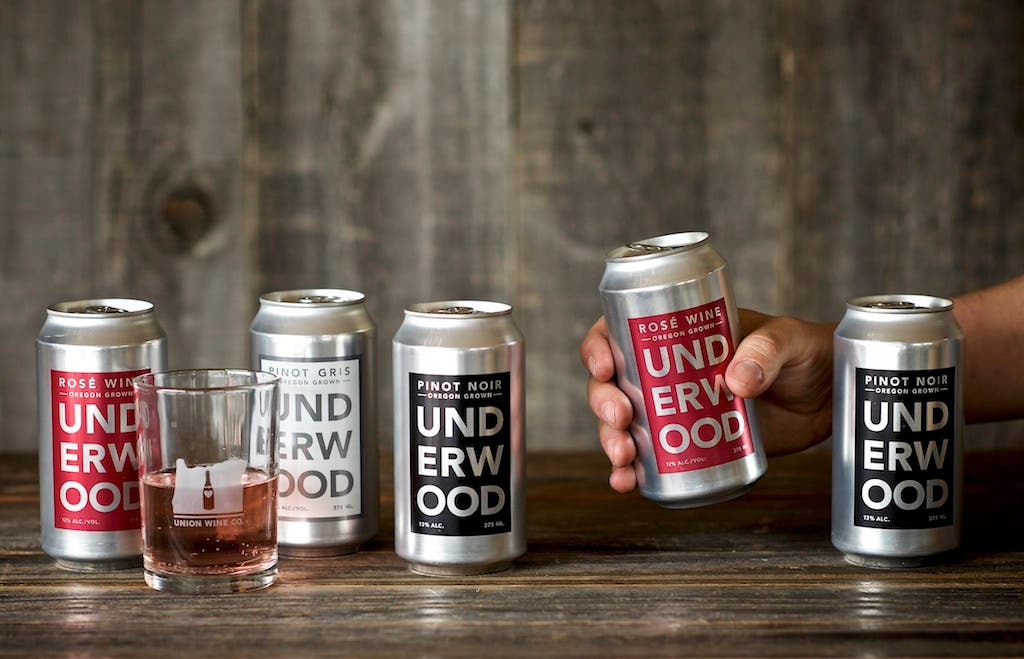 Union Wine Company's Underwood Wine varietals