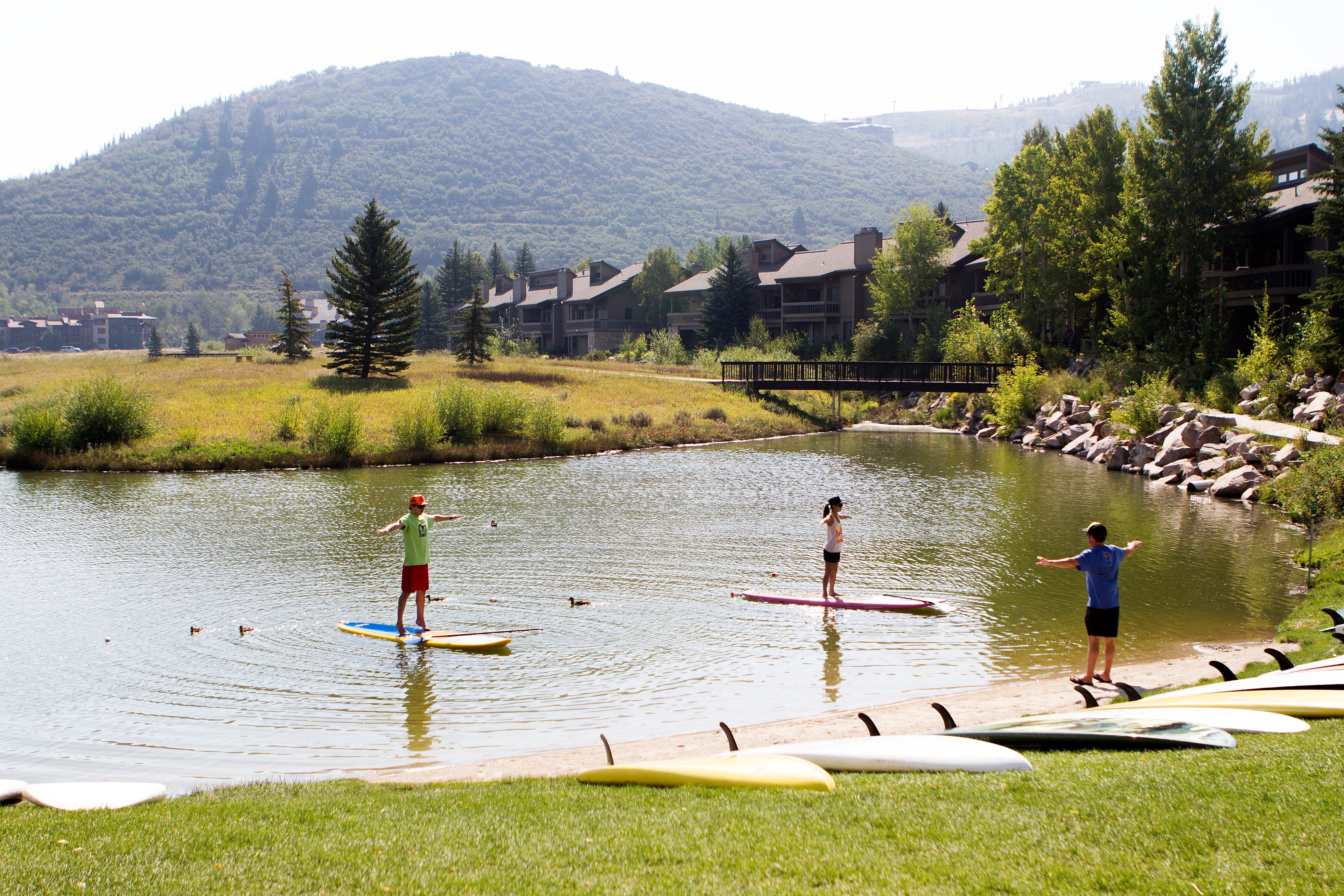 DeerValley3(credit-DeerValleyResort) Paddle Boarding at Deer Valley